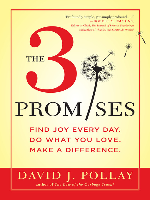 Title details for The 3 Promises by David J. Pollay - Available